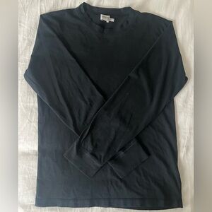 Armani Collezioni Black Long Sleeve Tee